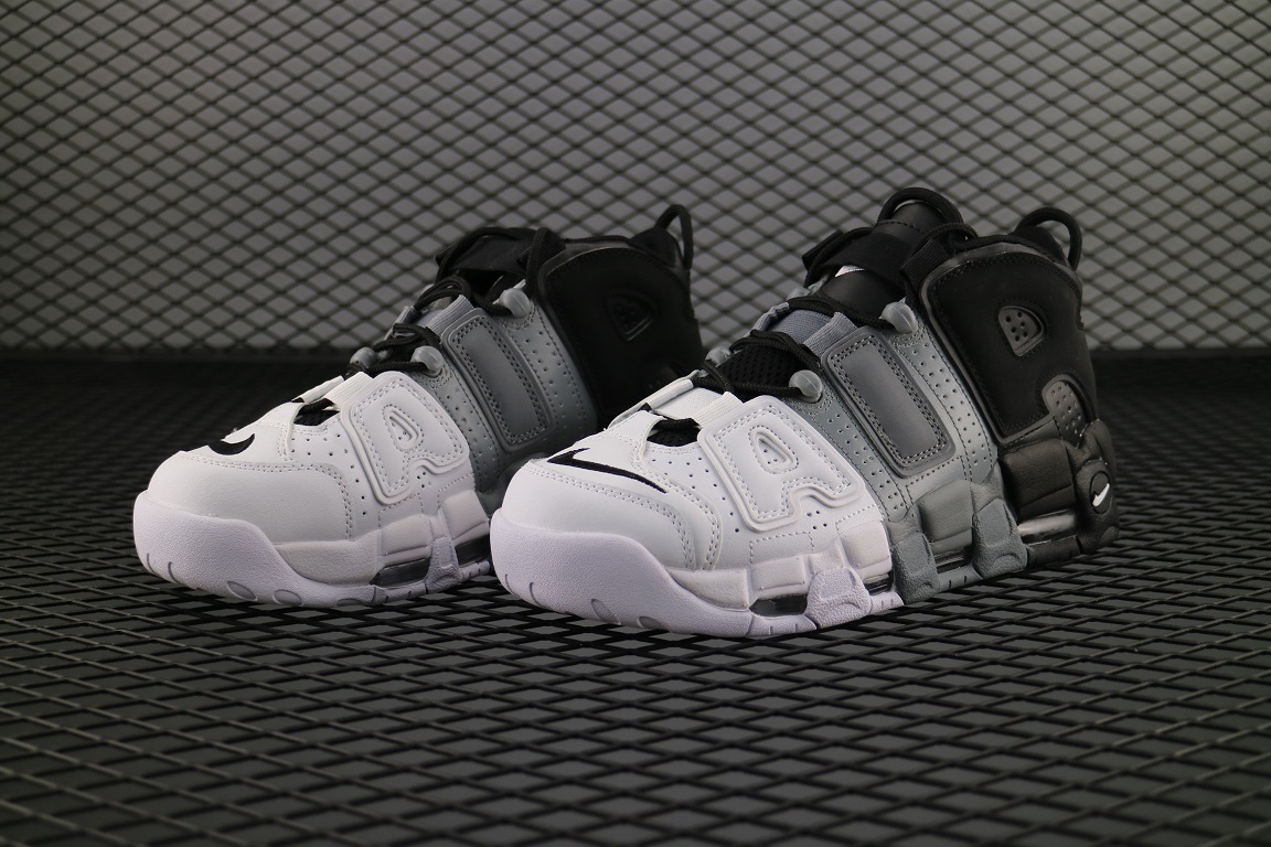 black grey and white air uptempo