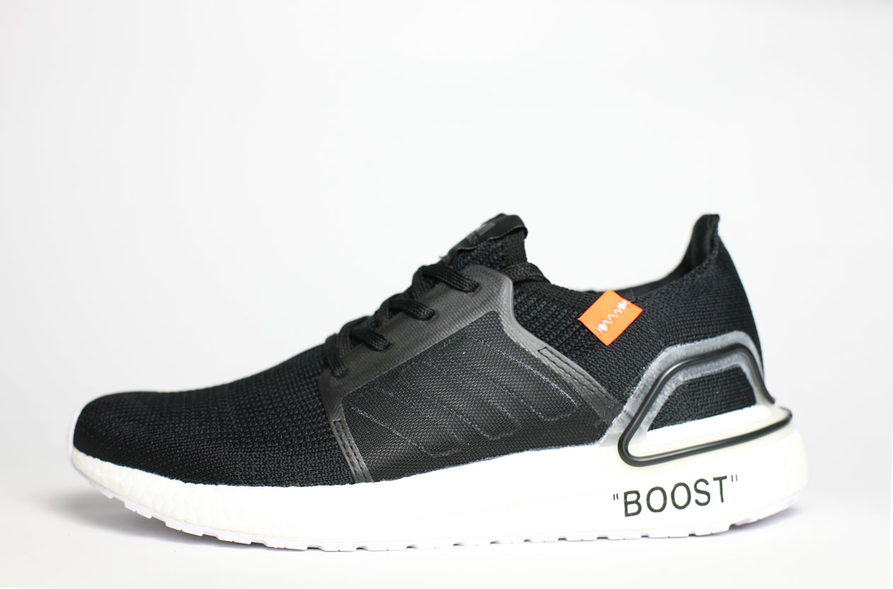 adidas ultra boost 19 white and black