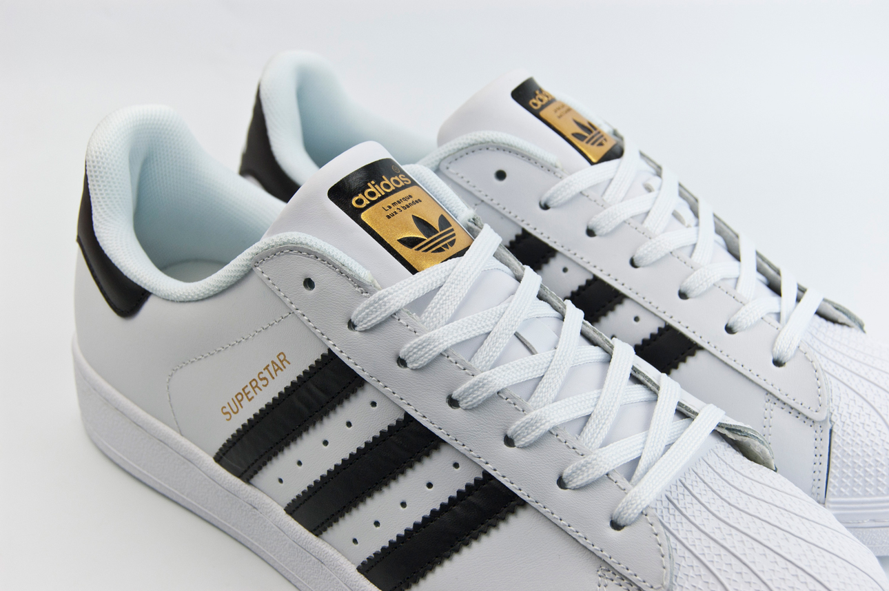 adidas superstar la marque aux 3 bandes black